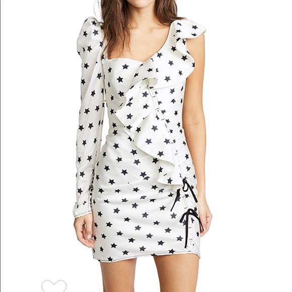 self portrait star mini dress